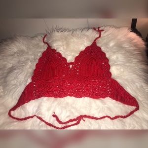 ❤️❤️Crochet halter! Never worn! Super sexy!❤️❤️